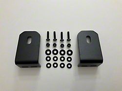 Garvin Adventure Rack Auxiliary Light Mounting Brackets (18-25 Jeep Wrangler JL)