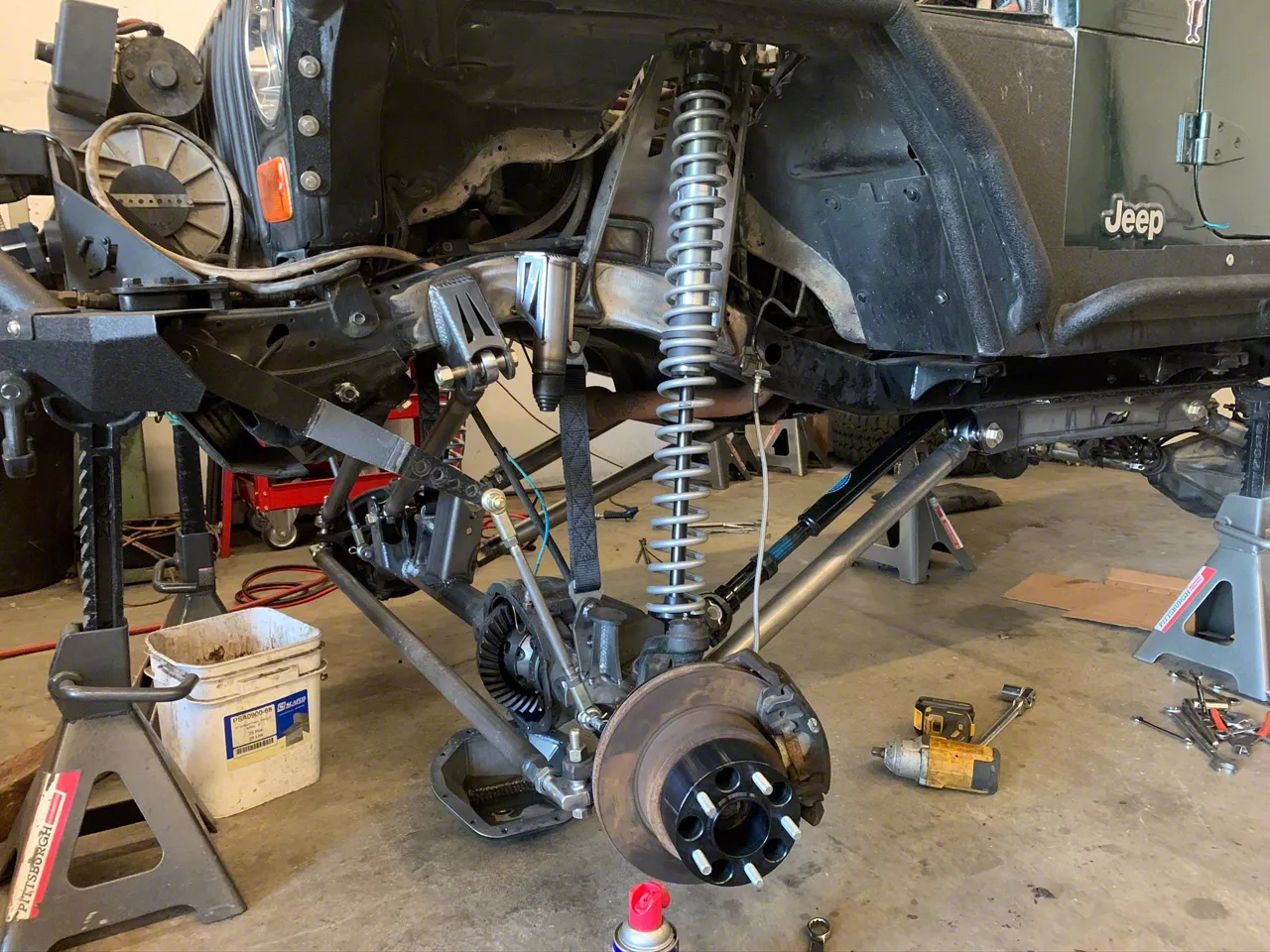 GateKeeper Off-Road Notched Coil-Over Shock Towers with 15-Degree Lean ...