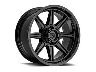 Gear Off-Road 773 Gloss Black 6-Lug Wheel; 17x9; 0mm Offset (25-26 4Runner)