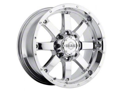 Gear Off-Road Big Block Chrome 6-Lug Wheel; 18x9; 18mm Offset (16-23 Tacoma)