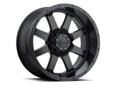 Gear Off-Road Big Block Satin Black 6-Lug Wheel; 20x12; -44mm Offset (16-23 Tacoma)
