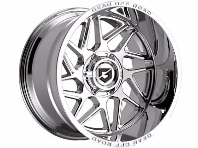 Gear Off-Road Ratio Chrome 5-Lug Wheel; 20x9; 18mm Offset (14-21 Tundra)