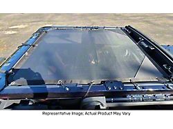 GearShade Mesh Top; Black (21-25 Bronco 2-Door w/ Soft Top)