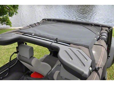 GearShade HalfShade Top (07-18 Jeep Wrangler JK 2-Door)