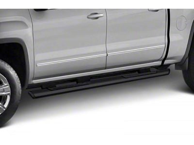 GEM Tubes Octa Series Nerf Side Step Bars; Textured Black (18-25 Jeep Wrangler JL 4-Door)