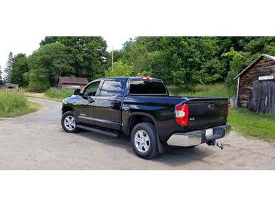 GEM Tubes Octa Series Nerf Side Step Bars; Chrome (07-21 Tundra Double Cab)