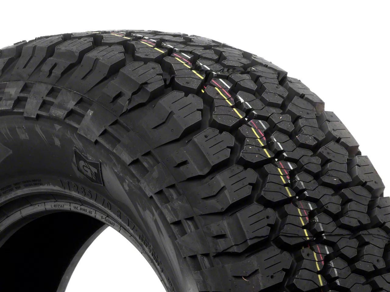 General Jeep Wrangler Grabber A/TX Tire 04508490000 (35