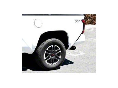Gibson Black Elite Series Single Exhaust System with Black Tip; Side Exit (24-26 Tacoma w/ Rear Coil Springs)