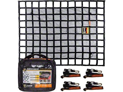 Gladiator Cargo Nets Cargo Net; Large (07-25 Tundra w/ 8-Foot Bed)