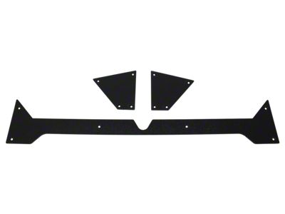 BRJ40 Front Bumper Full End Cap Replacement Rub Plate Kit (07-18 Jeep Wrangler JK)