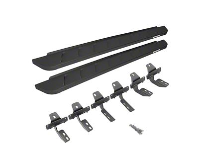 Go Rhino RB10 Running Boards; Textured Black (21-25 Bronco 4-Door)