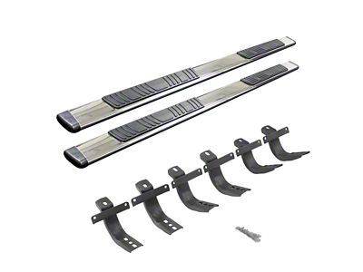 Go Rhino 5-Inch OE Xtreme Low Profile Side Step Bars; Polished (21-25 Bronco 4-Door)