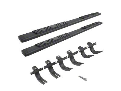Go Rhino 5-Inch OE Xtreme Low Profile Side Step Bars; Textured Black (21-25 Bronco 4-Door)