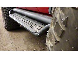 Go Rhino Dominator Xtreme D1 Side Step Bars; Textured Black (21-26 Bronco Sport)