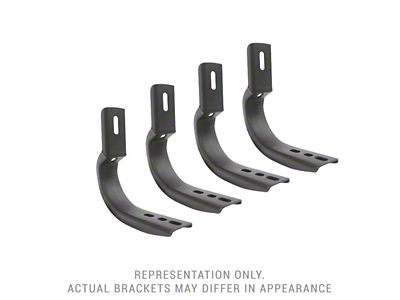 Go Rhino Brackets for OE Xtreme Cab Length Side Steps (05-25 Frontier Crew Cab)