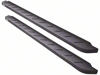 Go Rhino RB10 Running Boards; Protective Bedliner Coating (05-25 Frontier Crew Cab)