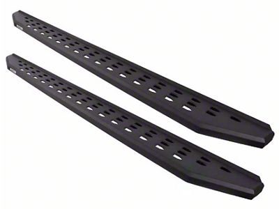 Go Rhino RB20 Running Boards; Textured Black (05-25 Frontier Crew Cab)