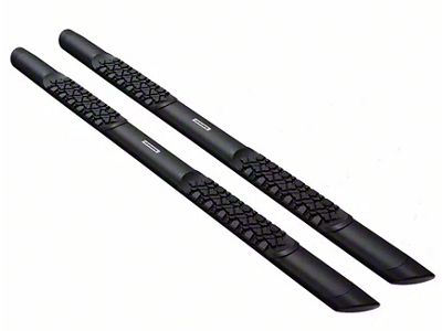 Go Rhino V-Series V3 Running Boards; Textured Black (05-25 Frontier Crew Cab)