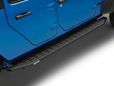 Go Rhino RB20 Running Boards; Protective Bedliner Coating (20-25 Jeep Gladiator JT)