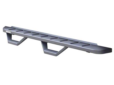 Go Rhino RB10 Running Boards with Drop Steps; Textured Black (18-25 Jeep Wrangler JL 2-Door)