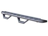 Go Rhino RB10 Running Boards with Drop Steps; Textured Black (18-26 Jeep Wrangler JL 4-Door)