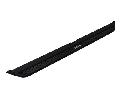 Go Rhino Dominator Xtreme DSS Slider Side Step Bars; Textured Black (18-25 Jeep Wrangler JL 4-Door)