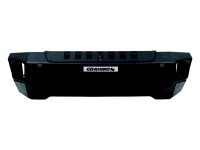 Go Rhino Trailline Winch-Ready Stubby Front Bumper; Textured Black (07-18 Jeep Wrangler JK)