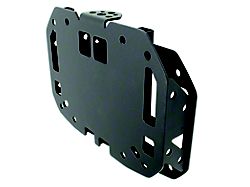Go Rhino Rockline Spare Tire Relocation Kit; Textured Black (18-25 Jeep Wrangler JL)