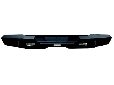 Go Rhino Trailline Full Width Rear Bumper; Textured Black (07-18 Jeep Wrangler JK)