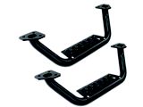 Go Rhino Drop Steps for Dominator D6 Side Steps Only; Textured Black (05-25 Tacoma Access Cab, Double Cab w/ Dominator D6 Side Steps)