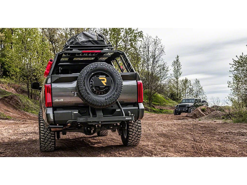 Go Rhino Tacoma Swing-A-Way Hitch Mounted Tire Carrier HC200T