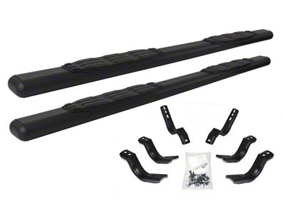 Go Rhino 5-Inch 1000 Series Side Step Bars; Textured Black (07-21 Tundra Double Cab)