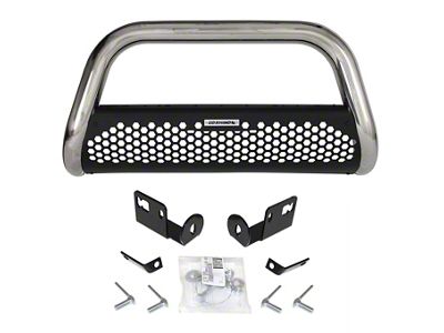 Go Rhino Charger RC2 Bull Bar; Polished (07-21 Tundra)