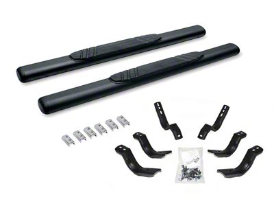 Go Rhino 4-Inch OE Xtreme Side Step Bars; Textured Black (07-17 Tundra Regular Cab)
