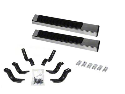 Go Rhino 6-Inch OE Xtreme II Side Step Bars; Polished (07-17 Tundra Regular Cab)