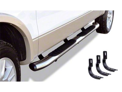 Go Rhino 5-Inch OE Xtreme Composite Side Step Bars; Chrome (07-21 Tundra Double Cab)