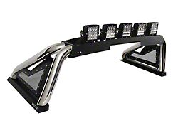 Go Rhino Sport Bar 2.0 Roll Bar with Power Actuated Retractable Light Mount; Polished (07-21 Tundra)