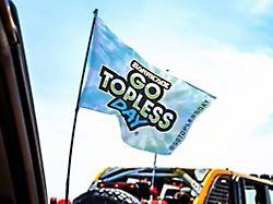 Go Topless Day 2025 Flags; 10-Pack 