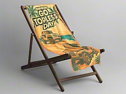 Go Topless Day Beach Towel