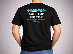 Go Topless Day Community T-Shirt; Black
