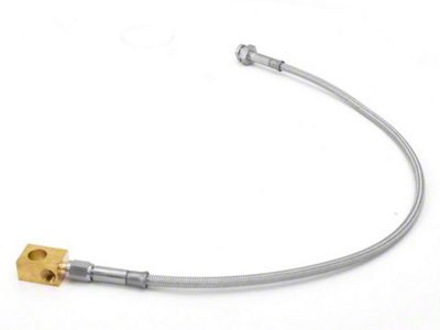 Rugged Ridge Brake Hoses; Rear (87-95 Jeep Wrangler YJ)