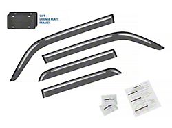 Goodyear Car Accessories Shatterproof Tape-On Window Deflectors (10-24 4Runner)