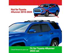 Goodyear Car Accessories Shatterproof Tape-On Window Deflectors (25-26 4Runner)