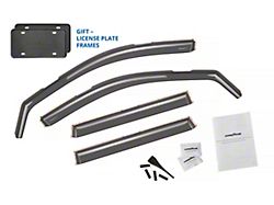 Goodyear Car Accessories Shatterproof in-Channel Window Deflectors (11-21 Jeep Grand Cherokee WK2)