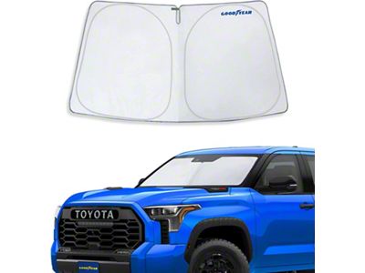 Goodyear Car Accessories Windshield Sun Shade (22-25 Tundra)