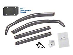 Goodyear Car Accessories Shatterproof in-Channel Window Deflectors (14-23 Jeep Cherokee KL)