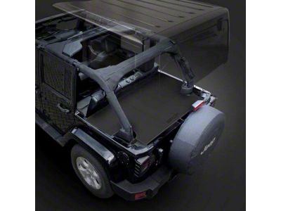 GPCA Freedom Pack LITE Cargo Cover (07-18 Jeep Wrangler JK 4-Door)
