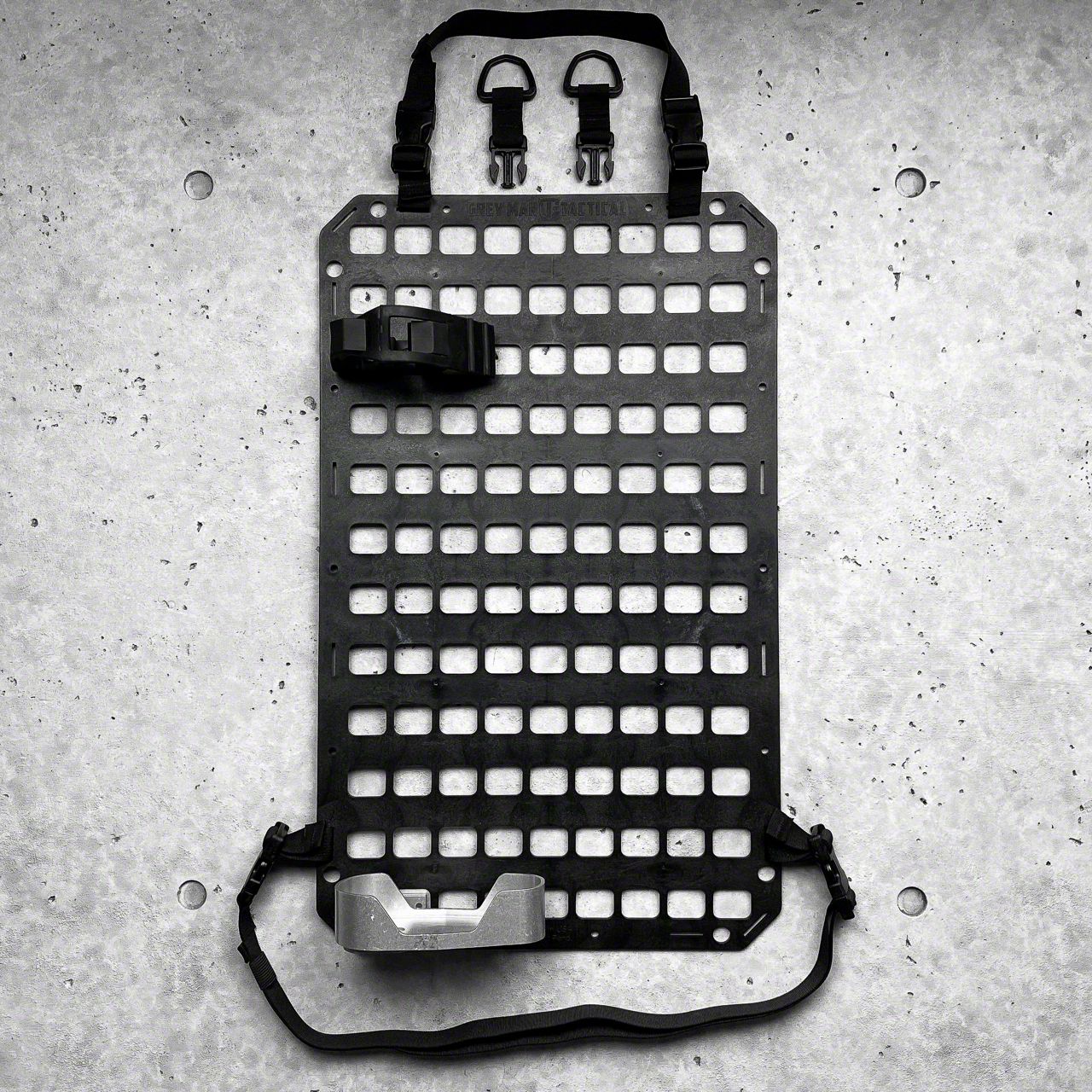 Grey Man Tactical Jeep Renegade RMP Vehicle Rifle Rack MOLLE Panel with