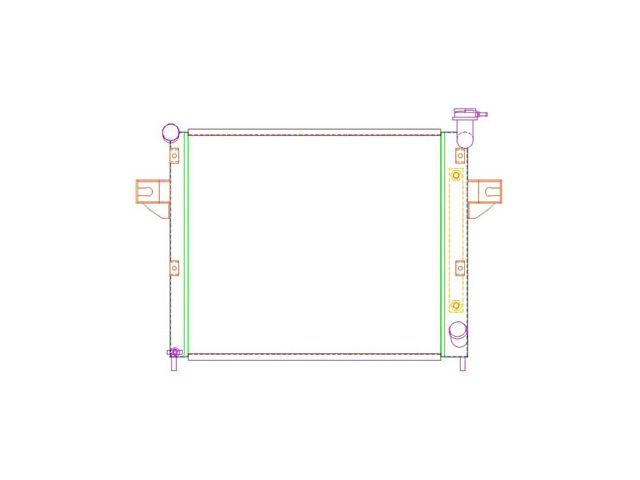Griffin Radiators Jeep Grand Cherokee PerformanceFit CrossFlow Radiator ...
