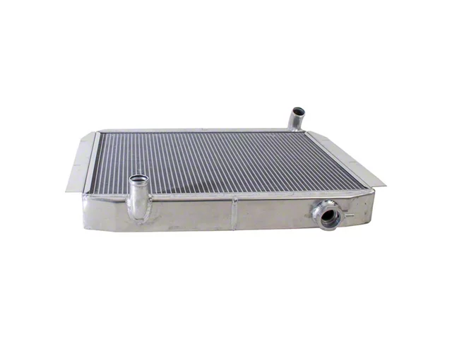 Contraflow Radiator Jeep Wrangler ExactFit CrossFlow Radiator with Offset Filler; Tall Core ...